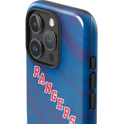 NHL New York Rangers Home Jersey iPhone 16 Pro Max Impact Case